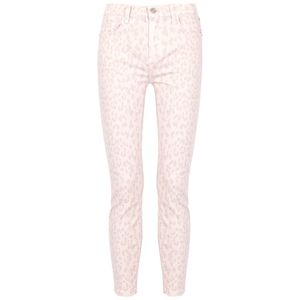 Current/Elliot High Waist Stiletto Leopard-Print